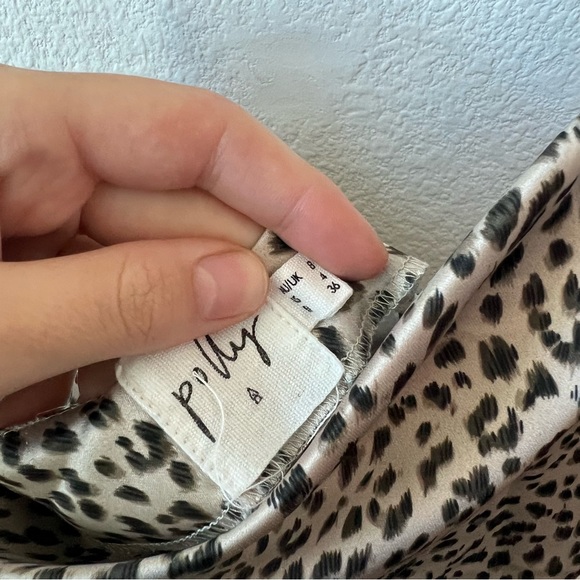 Princess Polly Cowl Neck Satin Mini Dress - Picture 2 of 6